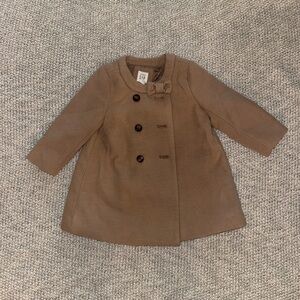 Gap Stylish Camel Kids Peacoat
